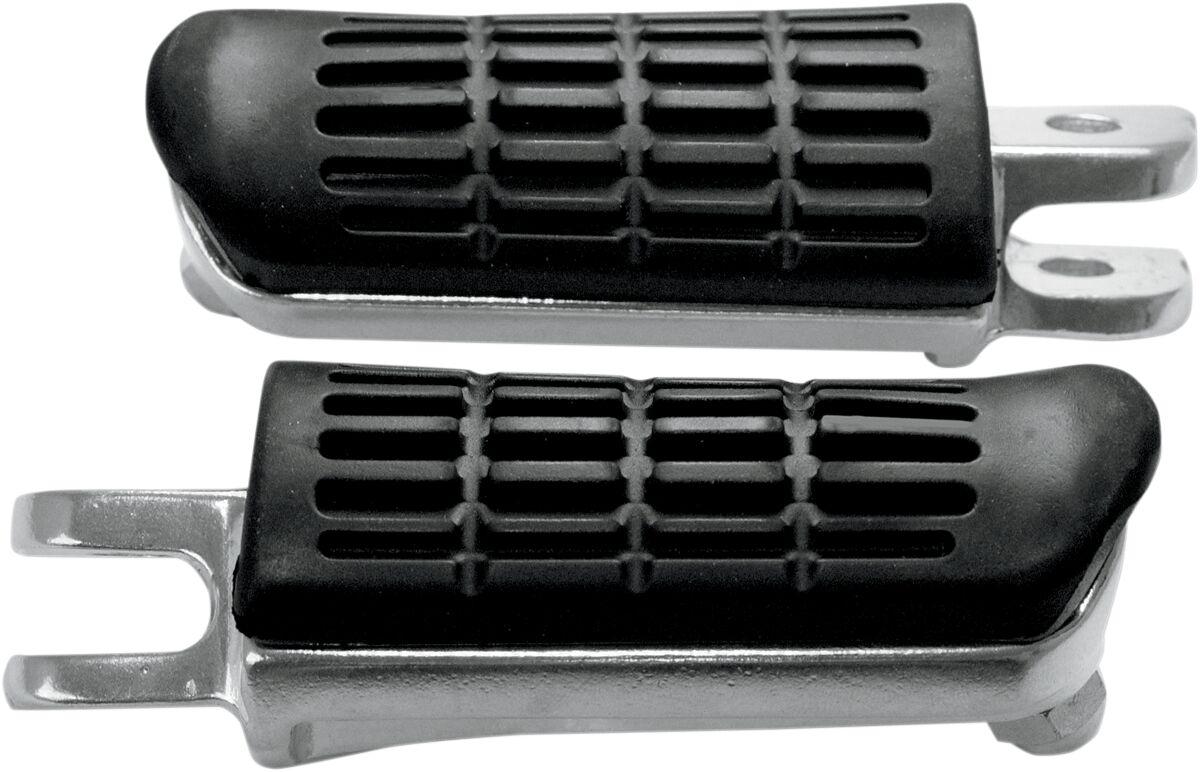 54-20010 - Emgo OEM Style Footpegs For Honda CB1000F 1994-1995 - Black/Silver