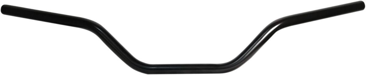 23-12574S - Emgo 7/8" Sport Handlebar 10 cm (4") - Black/Satin