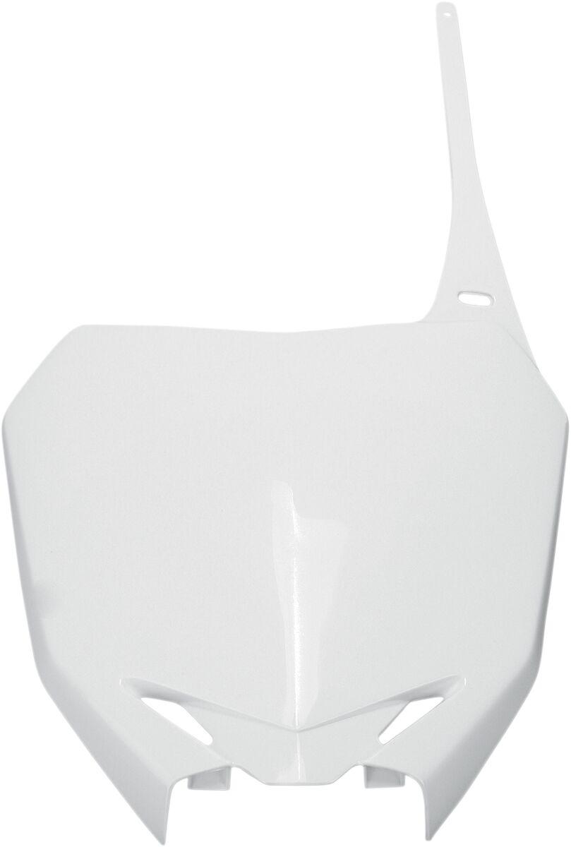 Ufo White Su04919#041 - Front Number Board For Suzuki Rmz250 2010-2025