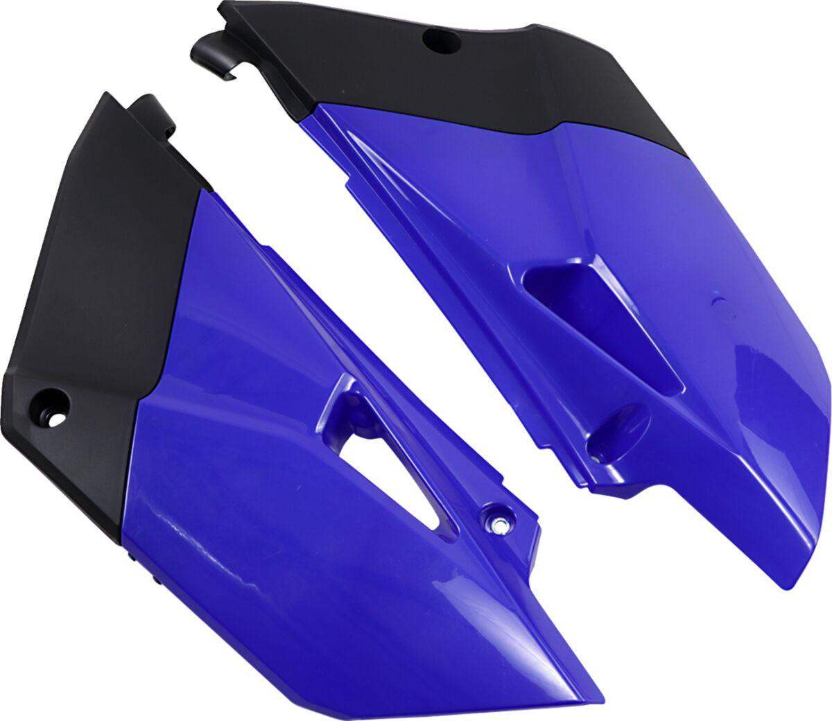 Ufo Black/Reflex Blue Ya04848#089 - Side Panels For Yamaha Yz85 2015-2021