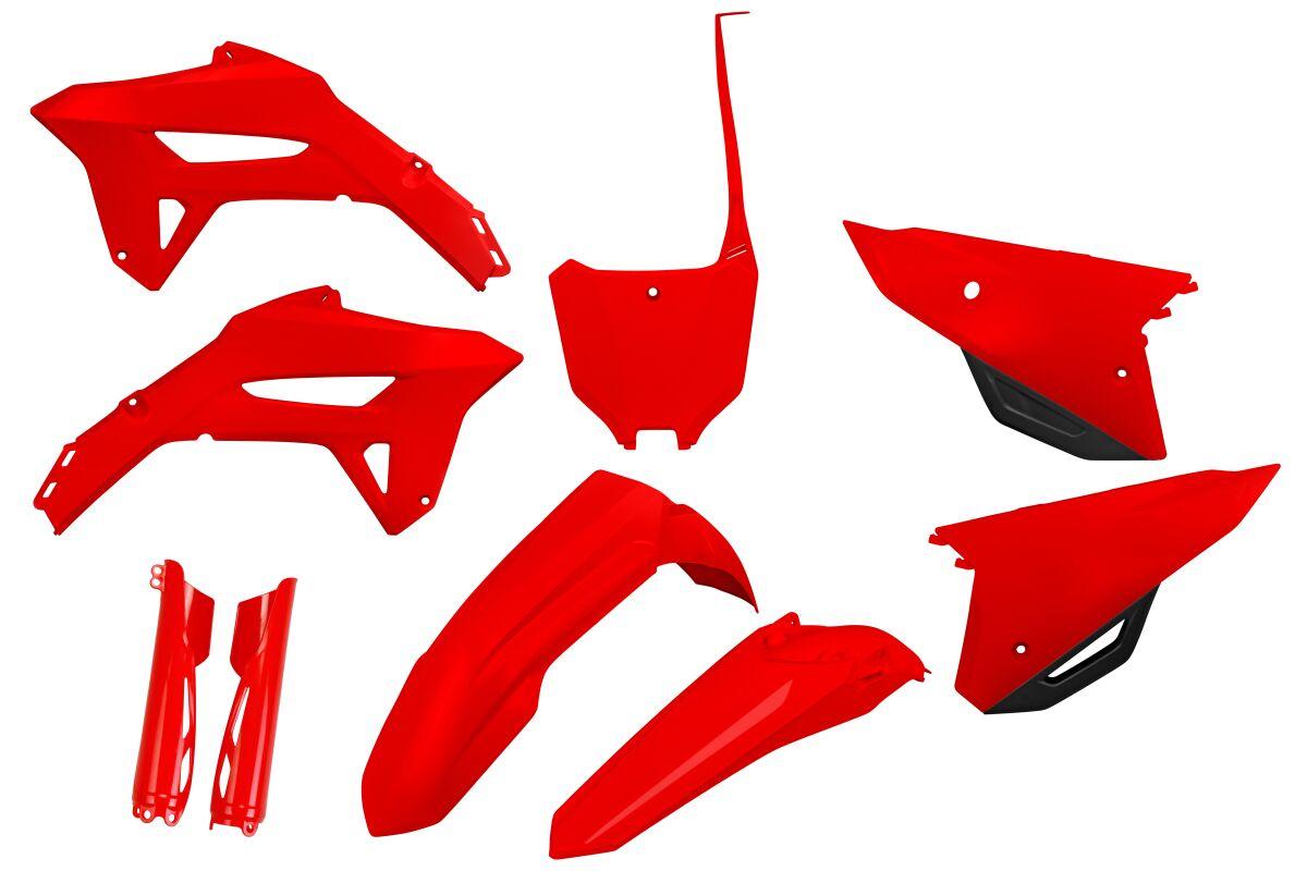 Ufo Red Hokit125f@999 - Plastics Kit For Honda Crf250r 2022-2024