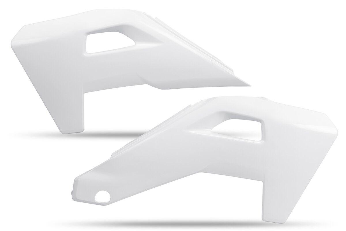 Ufo White Hu04325#040 - Radiator Scoops For Husqvarna Fc250 2025