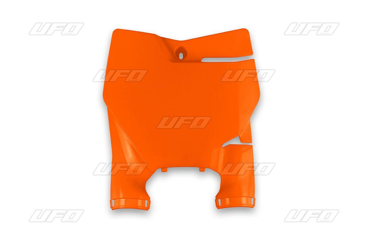 Ufo Orange Kt04099#127 - Front Number Board For Ktm Sx85 2018-2023