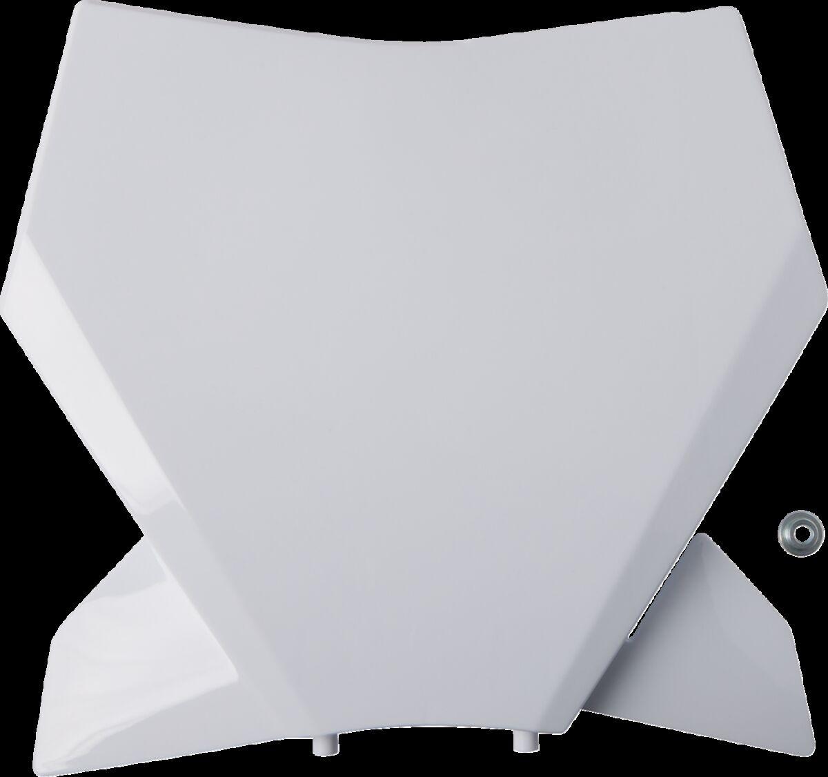 Ufo White Kt05013#042 - Front Number Board For Ktm Sx125 2023-2025