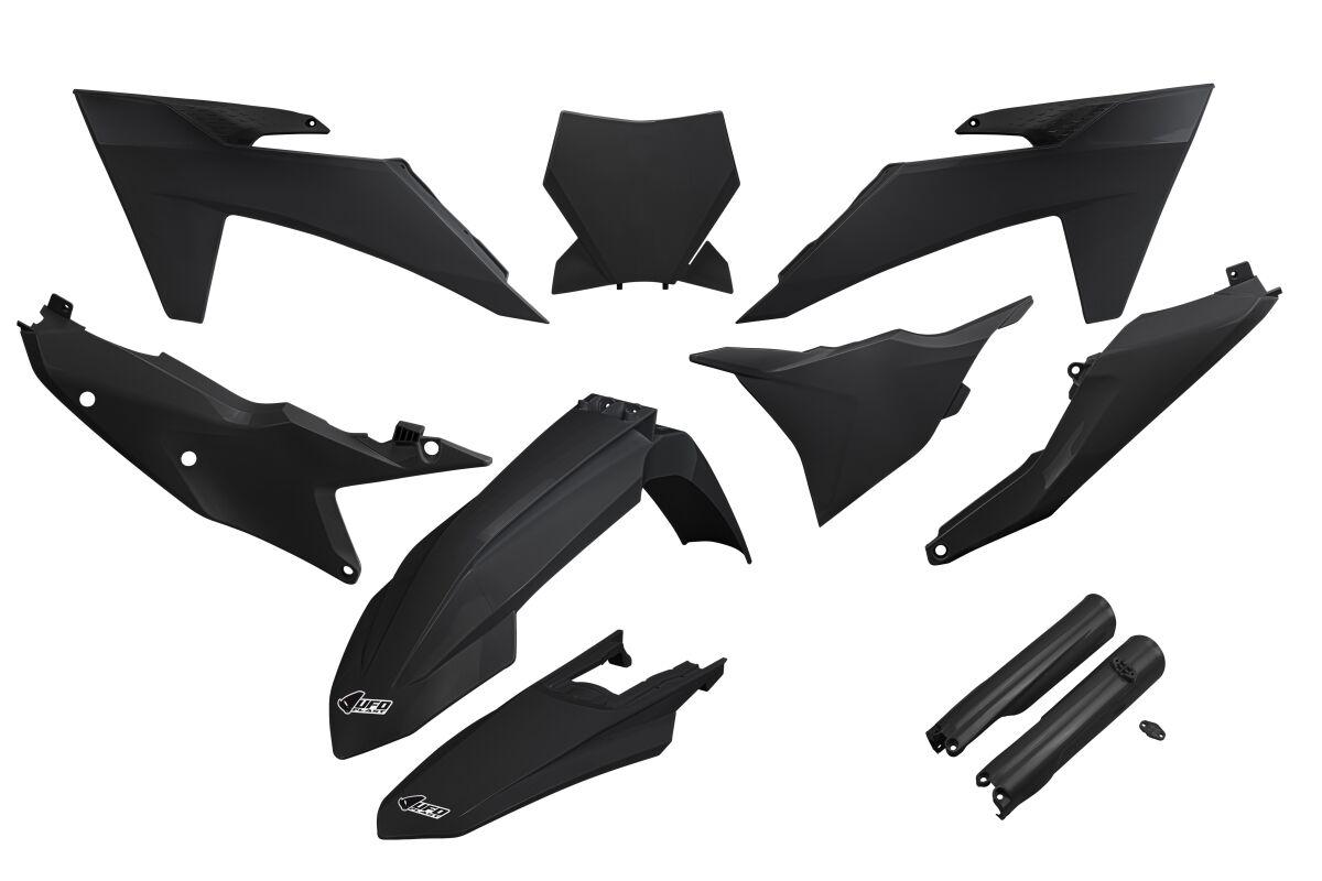 KTKIT529F@001 - UFO Plastics Kit For KTM SX125 2023-2024 - Black