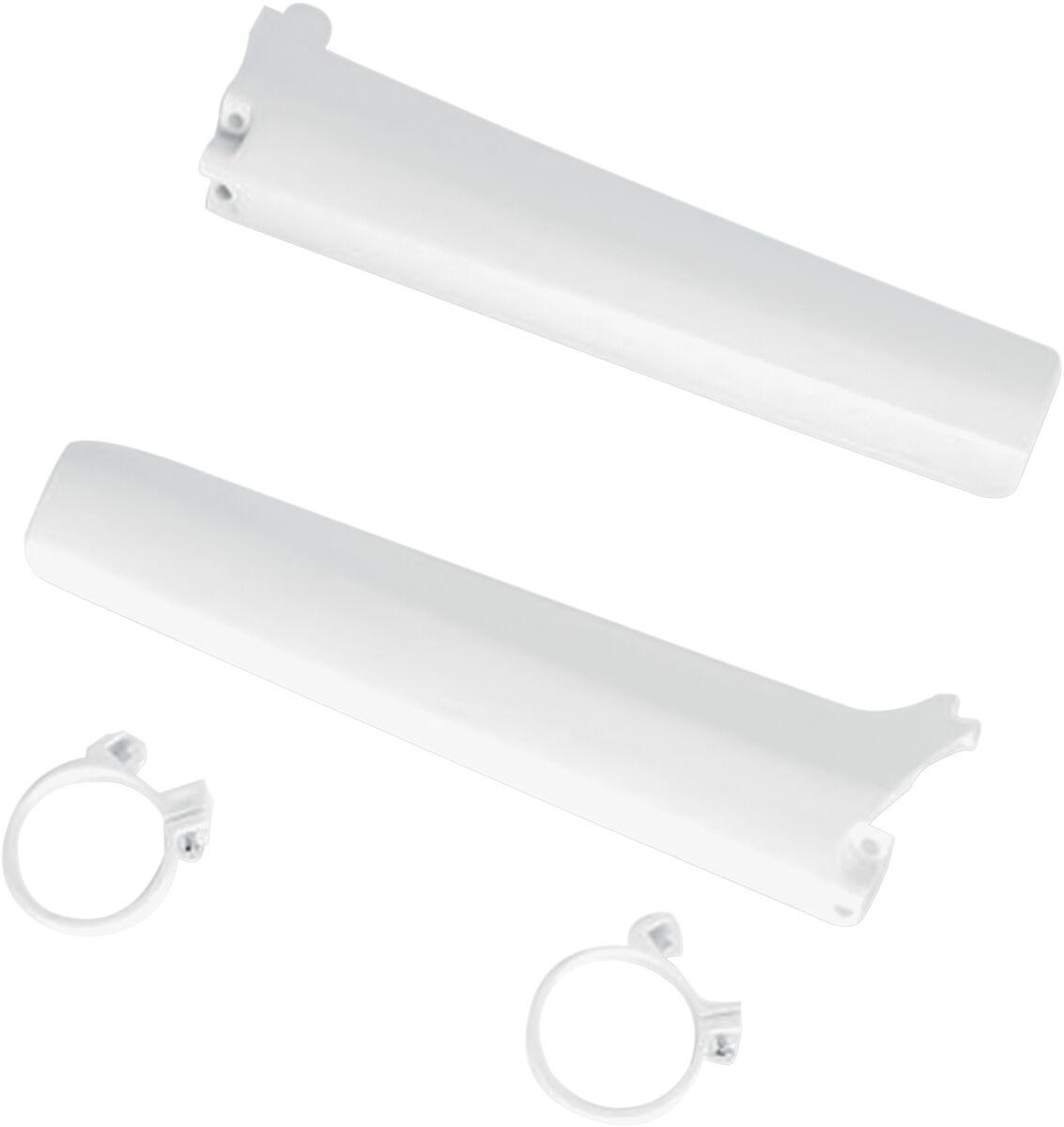 Ufo White Su02943#041 - Fork Guards For Suzuki Rm125 1992-1995