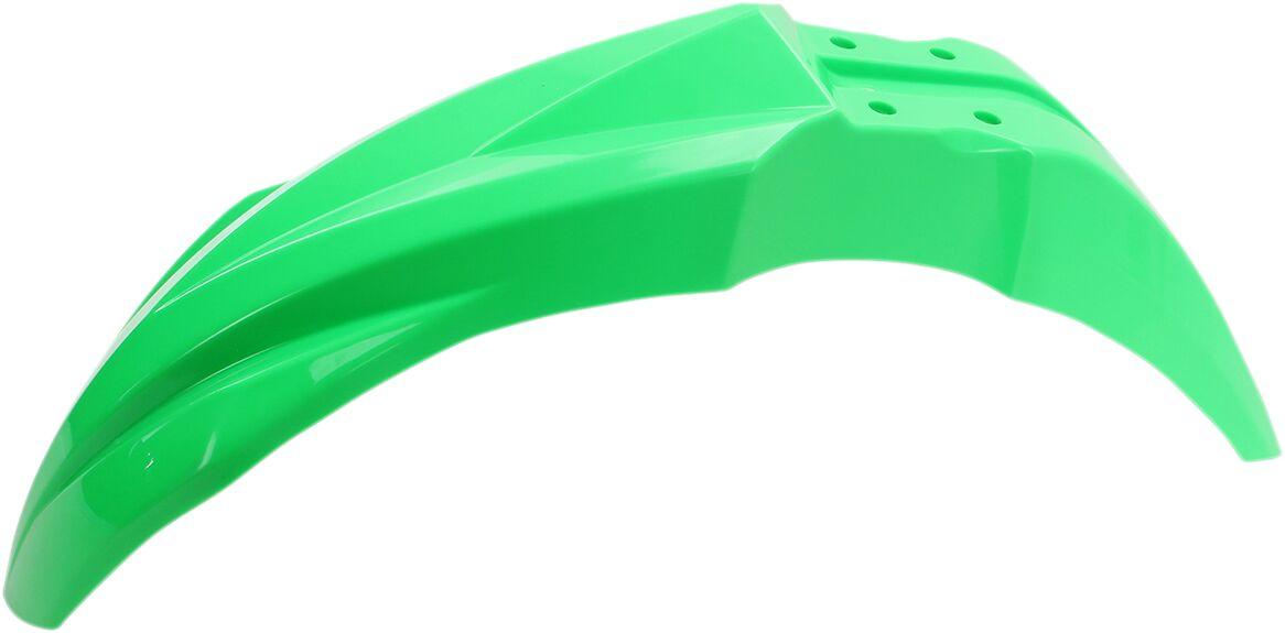 Ufo Fluorescent Green Ka04733#Aflu - Fender For Kawasaki Kxf250 2017 Front