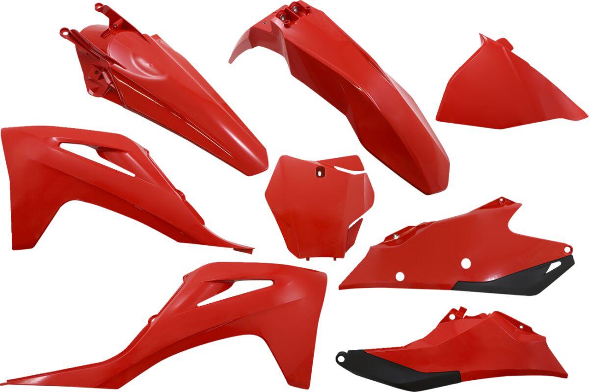 Ufo Black/Oem/Red Ggkit702f@041 - Plastics Kit For Gas Gas Ex 250