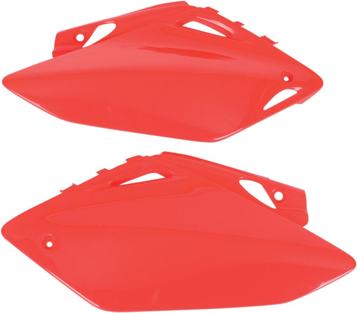 Ufo Red Ho04616#070 - Side Panels For Honda Crf450r 2007-2008