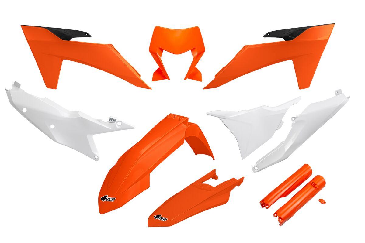 Ufo Ktkit530f@999 - Plastics Kit For Ktm Exc150 Tbi 2024-2025 - Oem '24