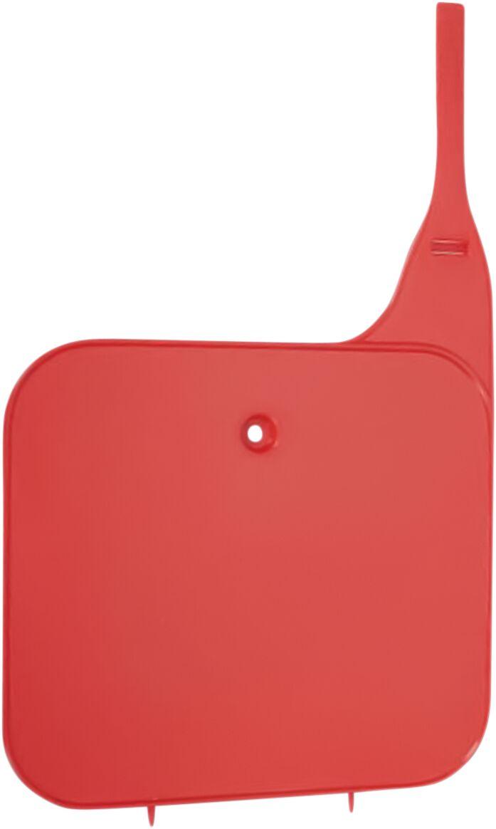 Ufo Red Ho02607#061 - Front Number Board For Honda Cr125 1985-1994