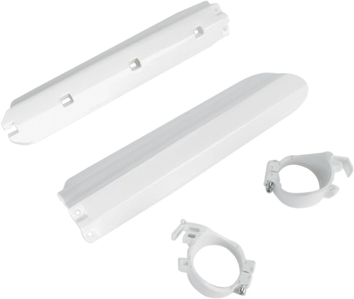 Ufo White Ya02838#046 - Fork Guards For Yamaha Yz125 1991-1995