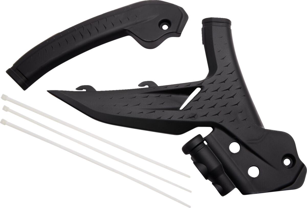 KT05020#001 - UFO Frame Guards For KTM EXC150 TBI 2024-2025 - Black