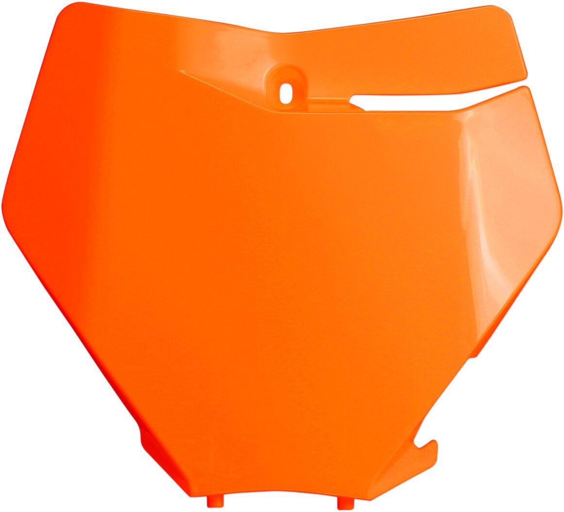 Ufo Orange Kt04094#127 - Front Number Board For Ktm Sx125 2019-2022