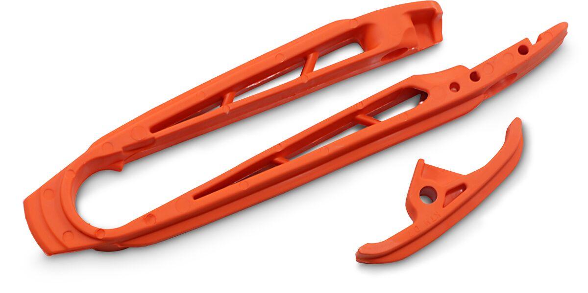 KT03096#127 - UFO Chain Slider For KTM EXC125 2008-2011 Orange