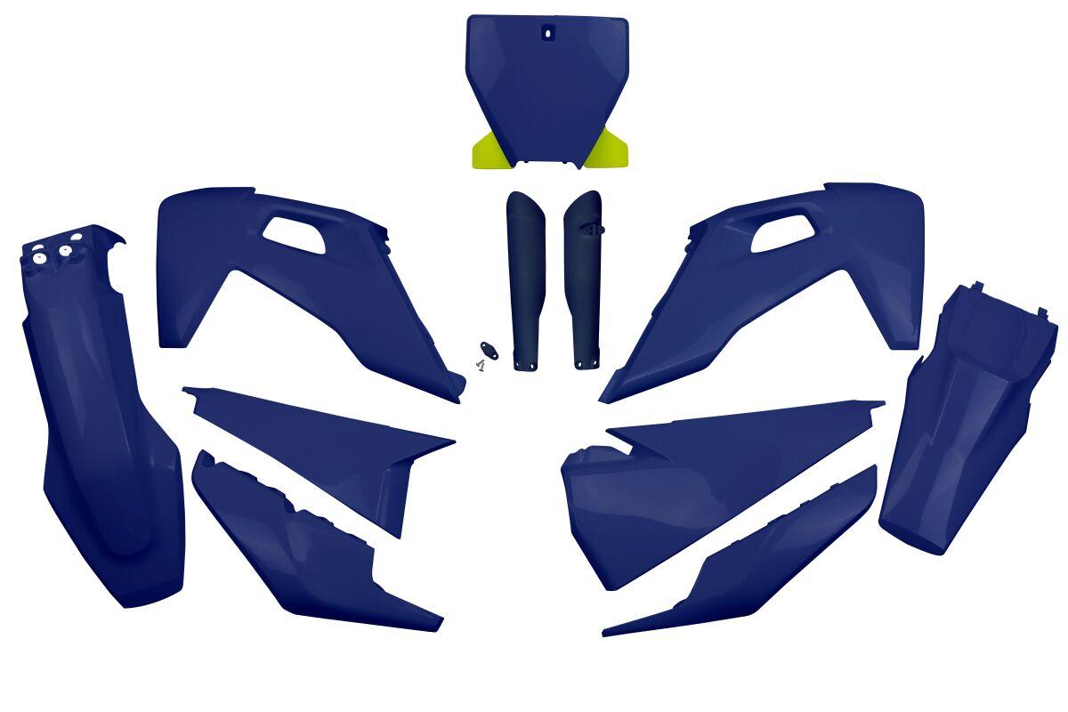Ufo Blue Hukit622f@087 - Plastics Kit For Husqvarna Fc250 2016-2022