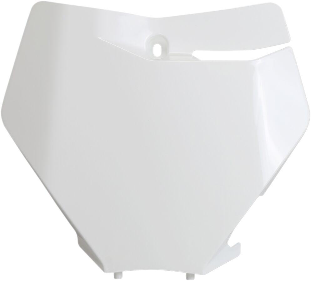 Ufo White Kt04094#042 - Front Number Board For Ktm Sx125 2019-2022