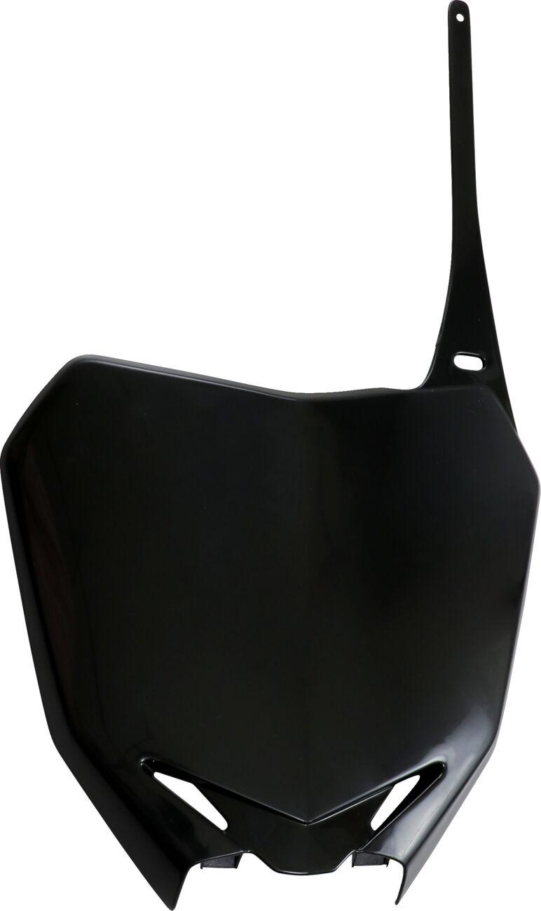 SU04919#001 - UFO Front Number Board For Suzuki RMZ250 2010-2025 - Black