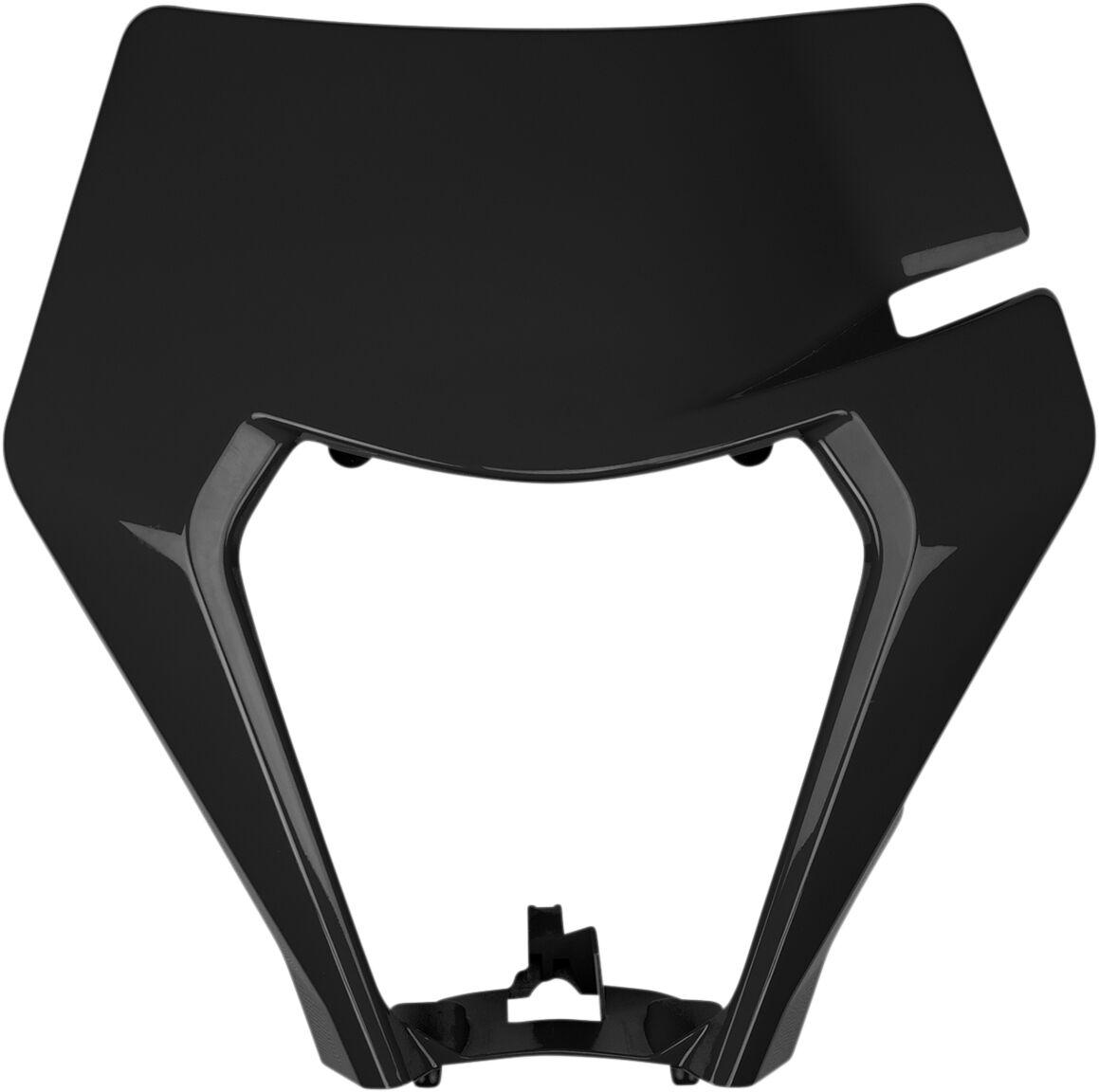 Ufo Black Kt05003#001 - Headlight Surround For Ktm Exc150 Tpi 2020-2023