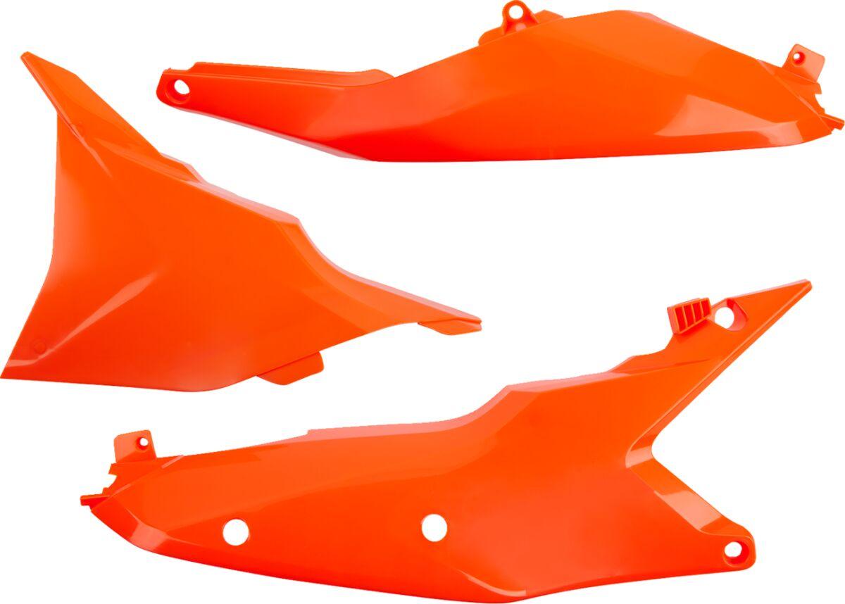 Ufo Fluorescent Orange Kt05012#Fflu - Side Panels For Ktm Exc150 Tbi 2024-2025