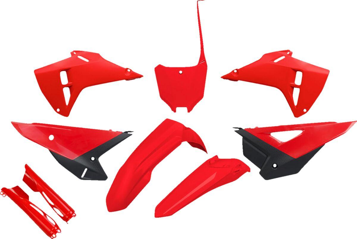 Ufo Black/Red Hokit127f@999 - Plastics Kit For Honda Crf250r 2025