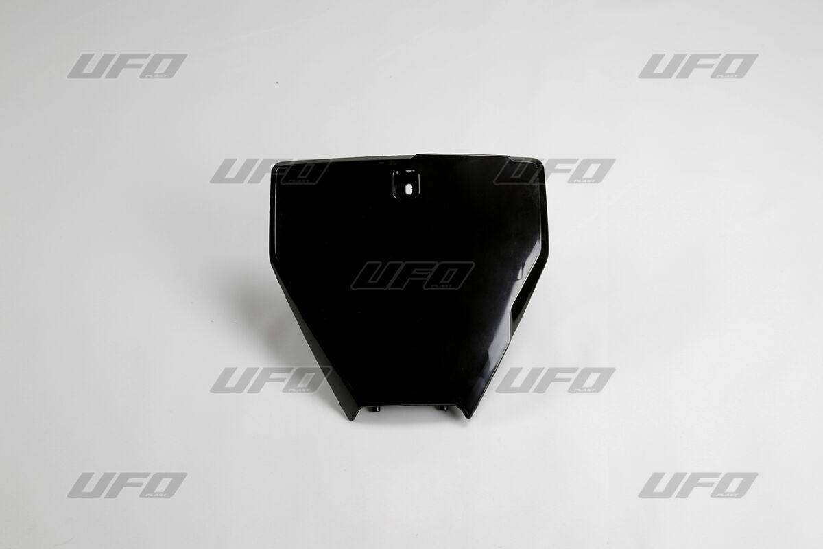 Ufo Black Hu03367#001 - Front Number Board For Husqvarna Fc250 2016-2022
