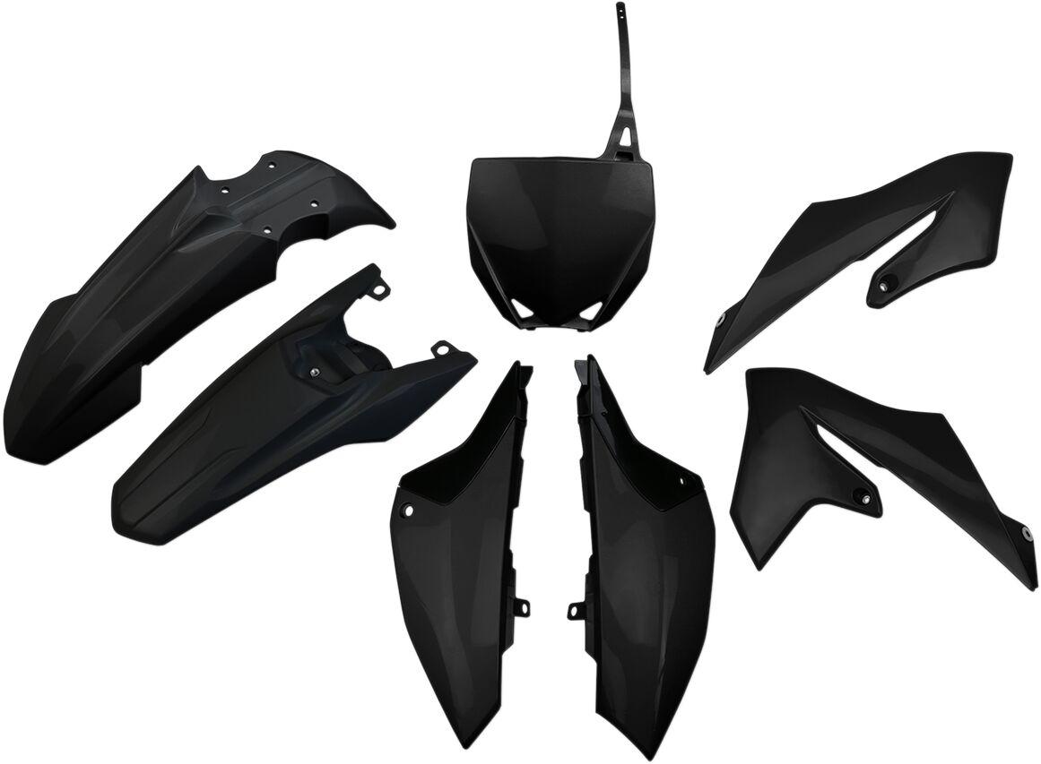 Ufo Black Yakit322@001 - Plastics Kit For Yamaha Yz65 2018-2025