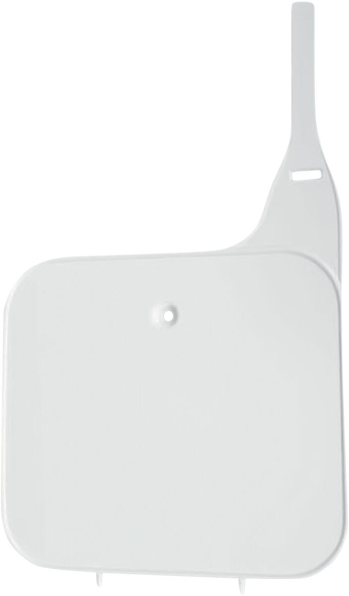 Ufo White Ho02607#041 - Front Number Board For Honda Cr125 1985-1994