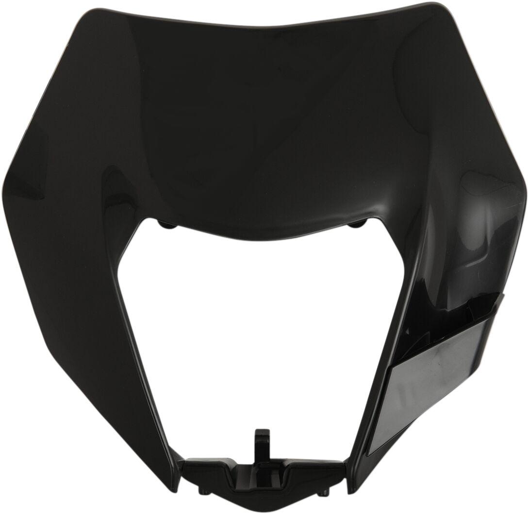 Ufo Black Kt04095@001 - Headlight Surround For Ktm Exc125 2014-2016