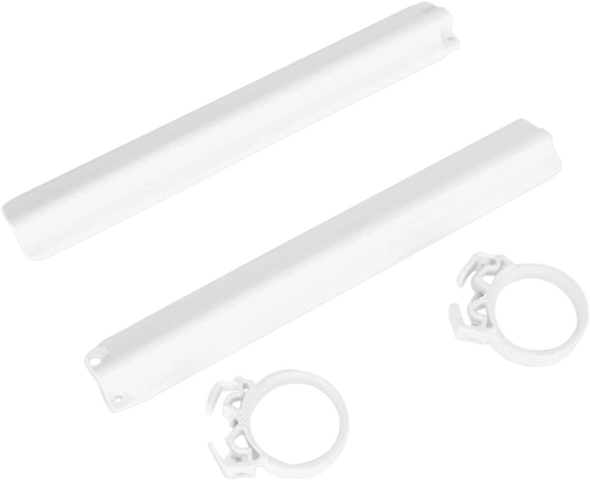Ufo White Su02925#041 - Fork Guards For Suzuki Rm125 1991