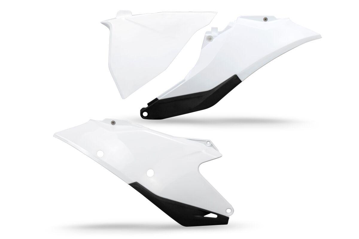 GG07129#041 - UFO Side Panels For Gas Gas EC 250 2021-2023 - White