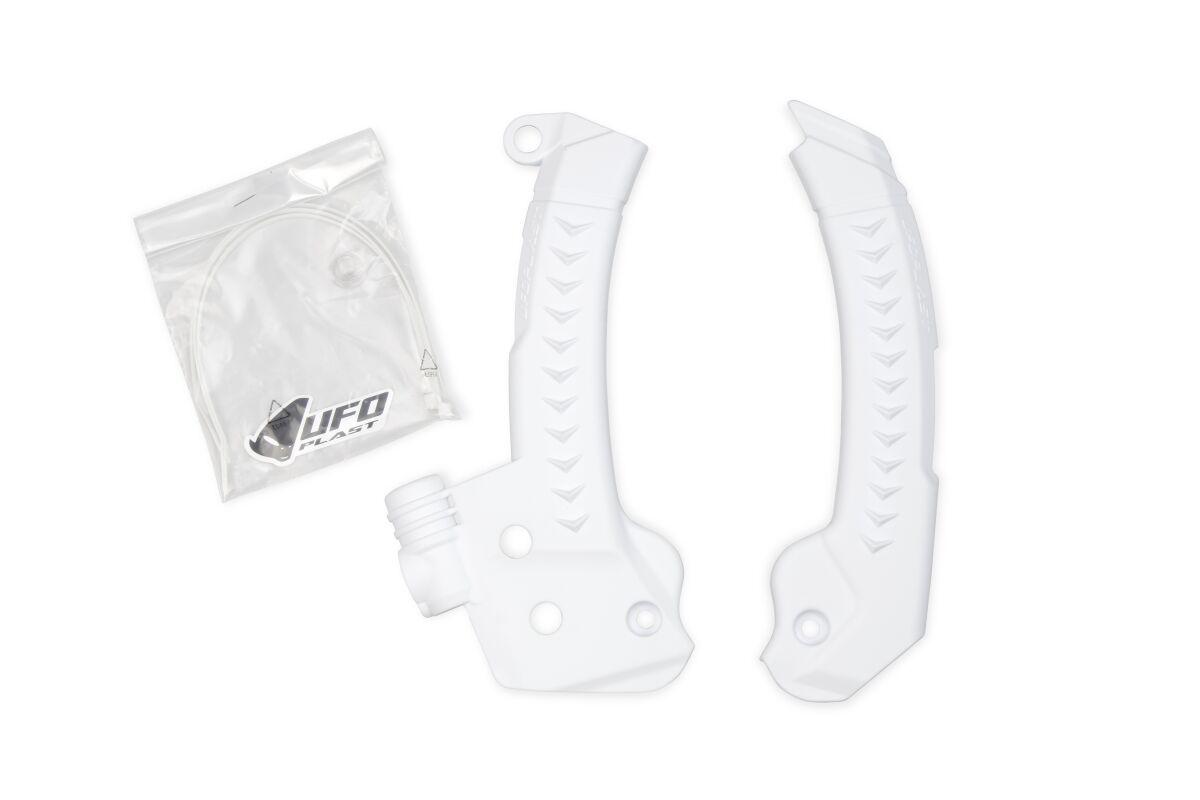 Ufo White Hu04320#040 - Frame Guards For Husqvarna Fc250 2023-2024