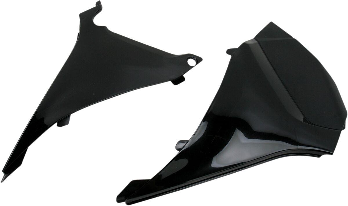 KT04026#001 - UFO Air Box Covers For KTM EXC125 2012-2013 - Black