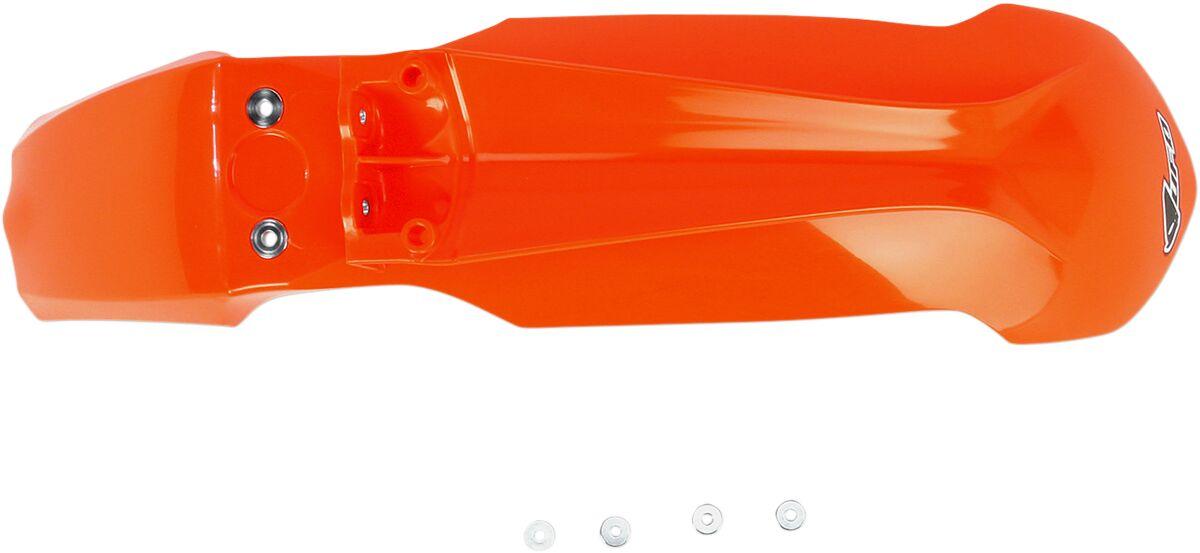 Ufo Ktm Orange 1998 - 2018 Kt04050#127 - Front Fender For Ktm Exc125 2014-2016 Front - Orange