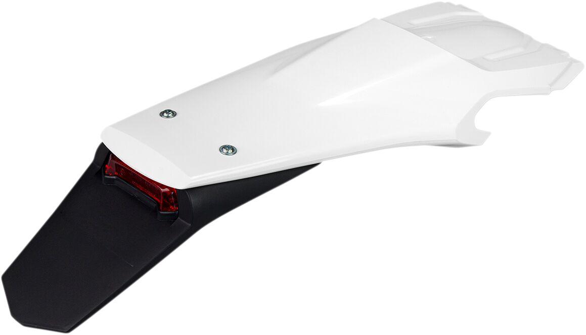HU03398#040 - UFO Enduro Rear Fender For Husqvarna FE250 2020-2023 Rear - Black/White