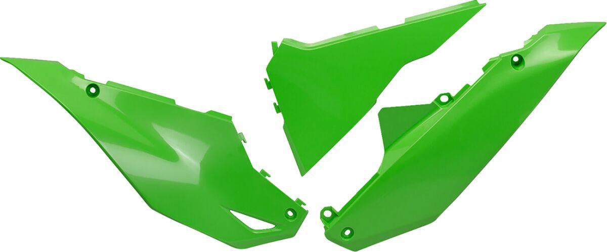 Ufo Green Ka04762#026 - Side Panels For Kawasaki Kx450 2024-2025