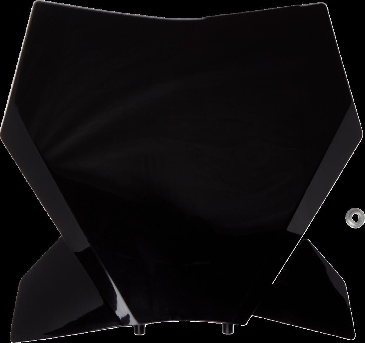 Ufo Black Kt05013#001 - Front Number Board For Ktm Sx125 2023-2025