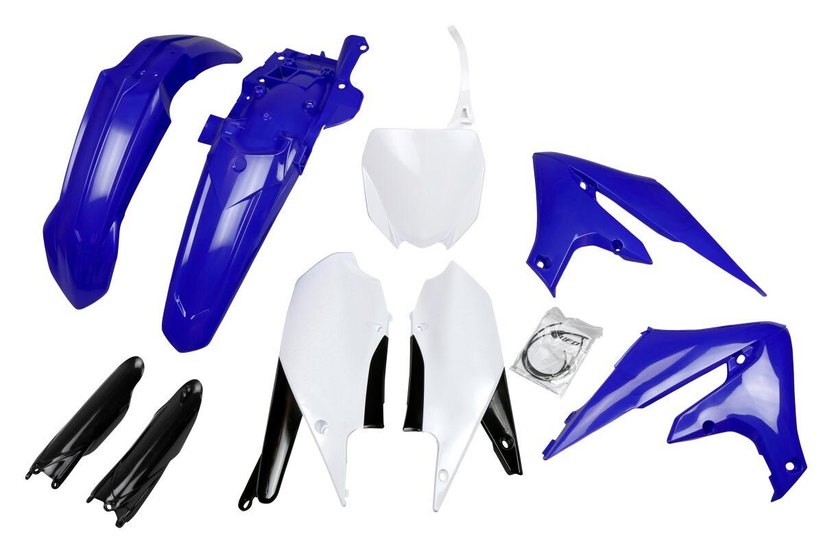 Ufo Blue/Oem/White Yakit321f@999 - Plastics Kit For Yamaha Yfz450r