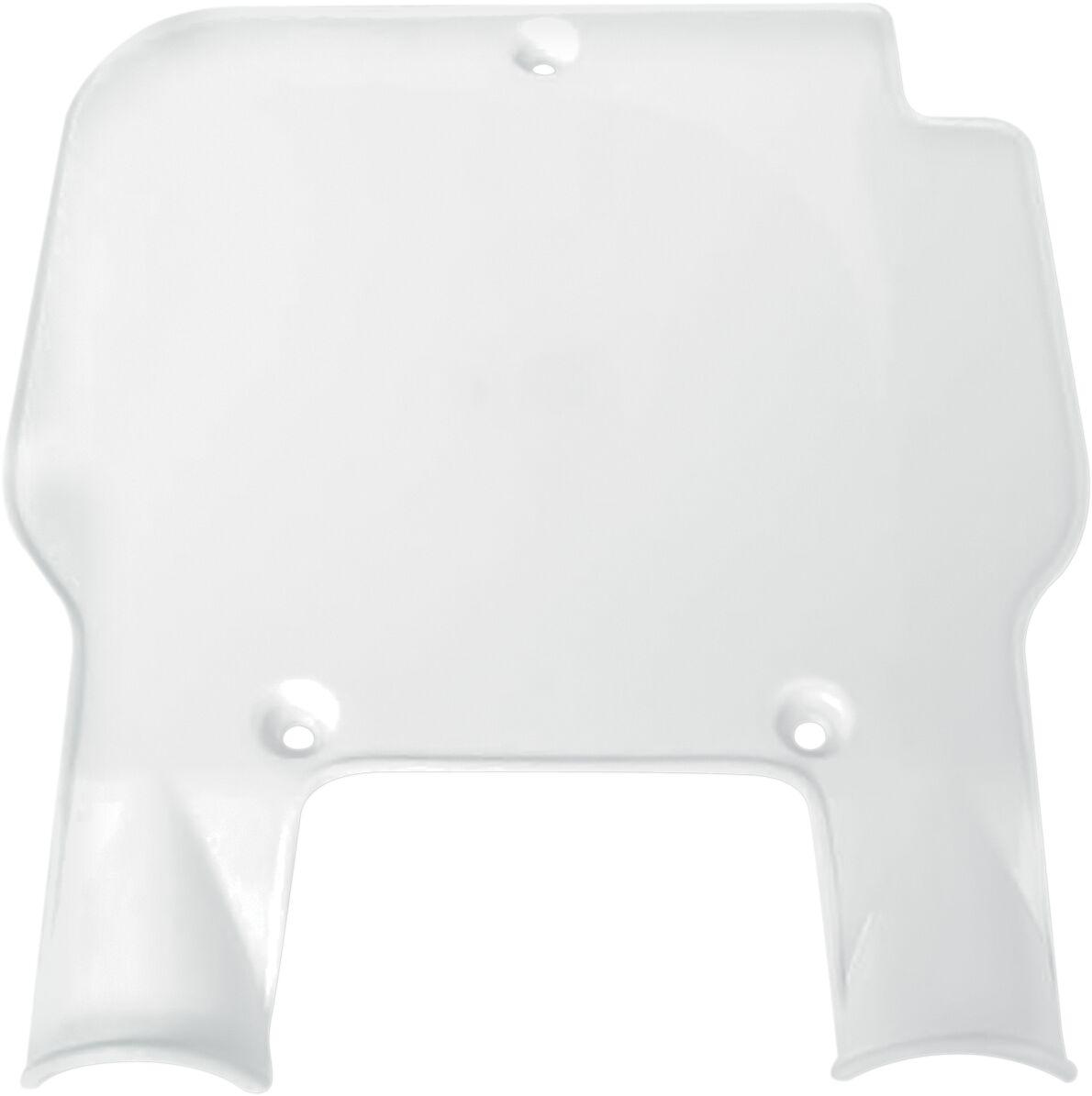 Ufo White Ka02720#047 - Front Number Board For Kawasaki Kx125 1989