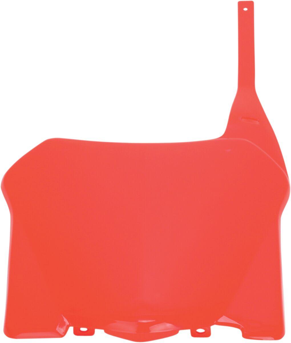 Ufo Cr Red Ho04629#070 - Front Number Board For Honda Crf250r 2008-2009