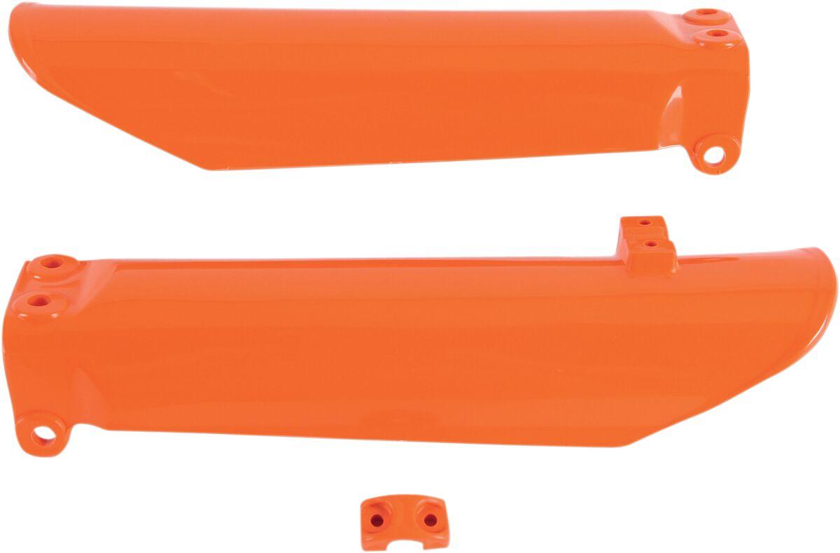 Ufo Orange Kt03091#127 - Fork Guards For Ktm Sx105 2007-2010