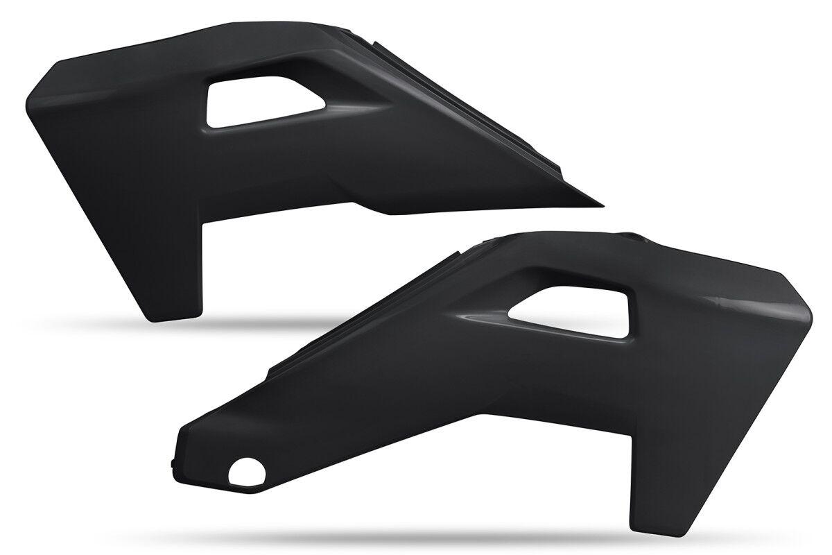 Ufo Black Hu04325#001 - Radiator Scoops For Husqvarna Fc250 2025