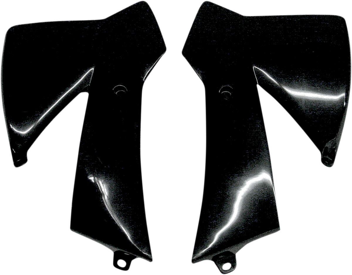 Ufo Black Kt03072#001 - Radiator Scoops For Ktm Sx65 2002-2008