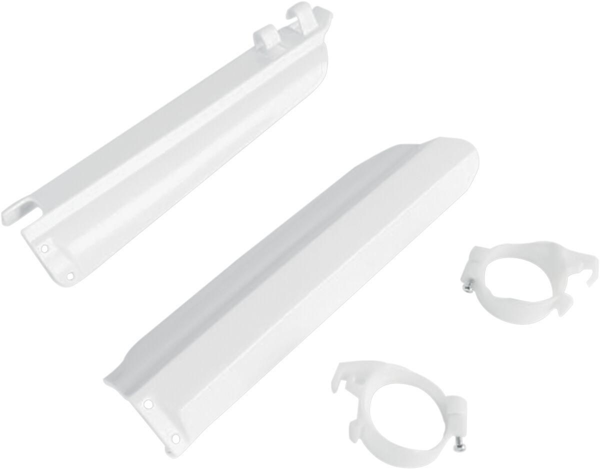 Ufo White Ya03803#046 - Fork Guards For Yamaha Wrf250 2001-2004
