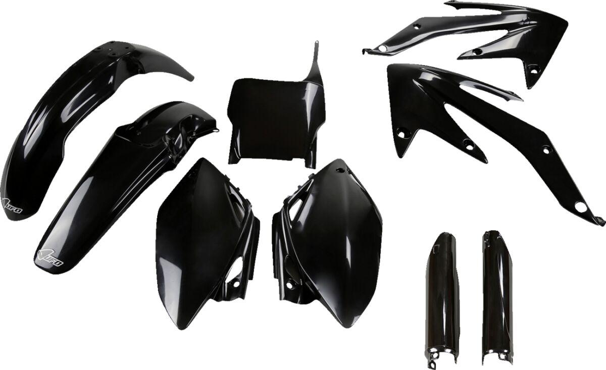 HOKIT110F@001 - UFO Plastics Kit For Honda CRF450R 2007 - Black
