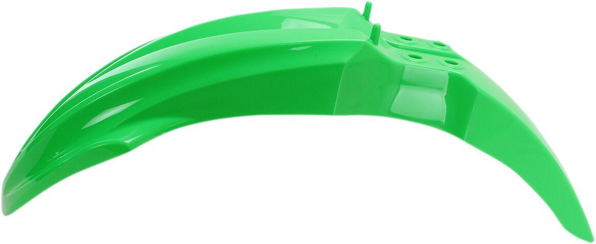 Ufo Fluorescent Green Ka04726#Aflu - Front Fender For Kawasaki Kx 112 Front