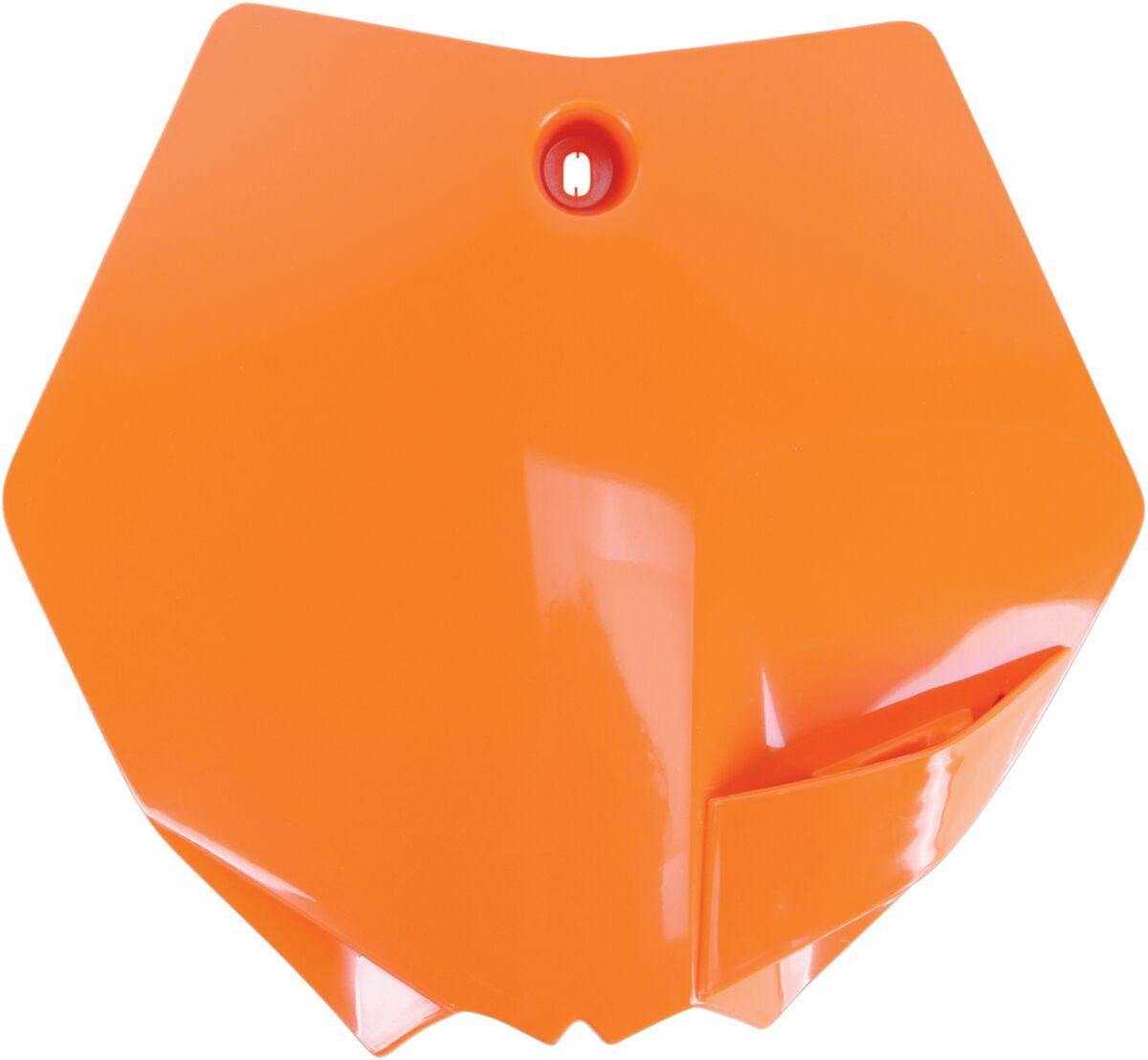 KT04008#127 - UFO Front Number Board For KTM SX65 2009-2015 - OEM/Orange