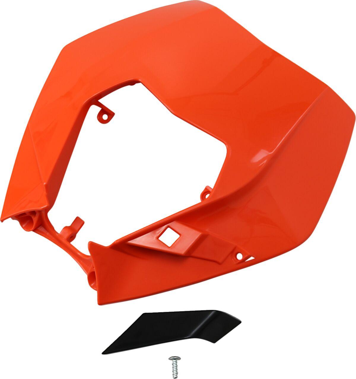 KT04090@127 - UFO Headlight Surround For KTM EXC125 2009-2013 - Orange