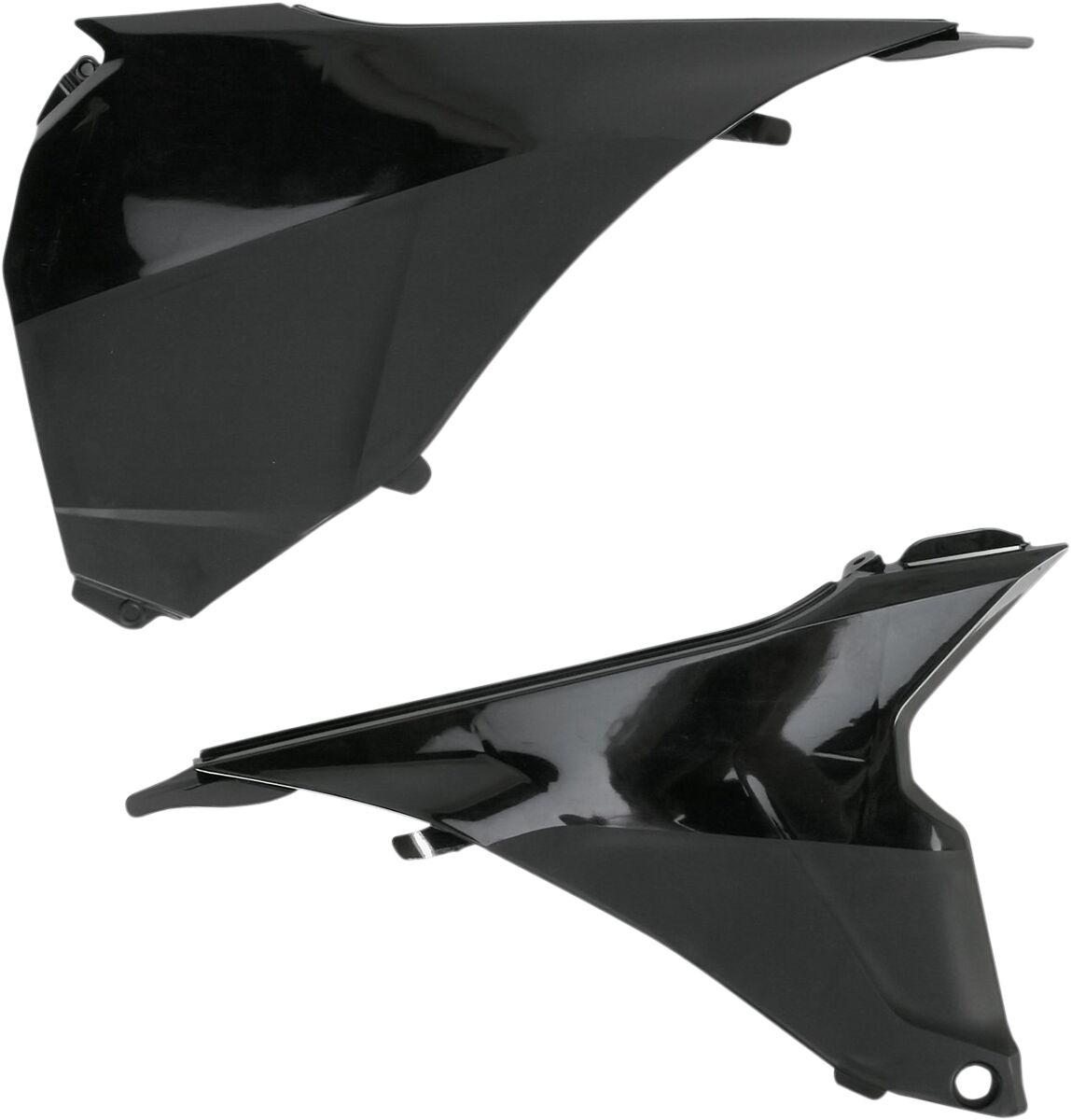 KT04053#001 - UFO Air Box Covers For KTM SX125 2013-2015 - Black