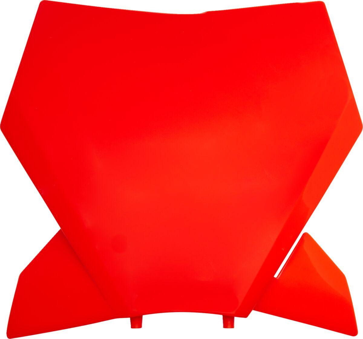 Ufo Fluorescent Orange Kt05013#Fflu - Front Number Board For Ktm Sx125 2023-2025